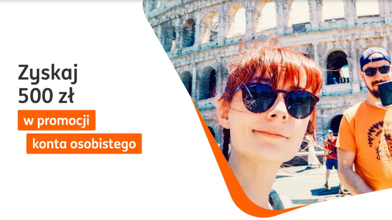 ing 500 zł za konto osobiste