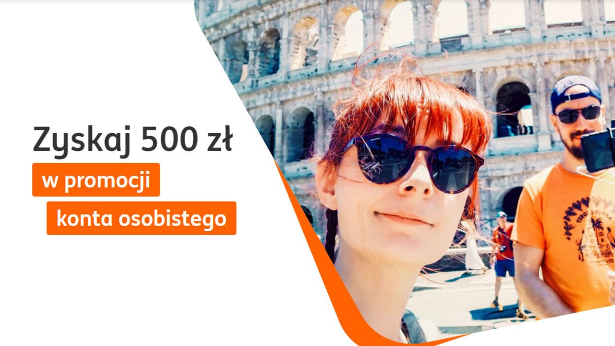 ING konto osobiste 500 zł