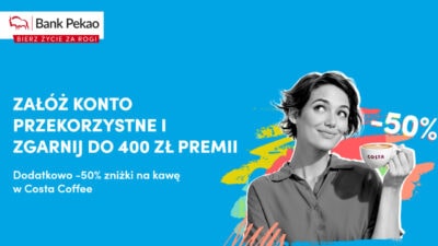 Pekao 400 zł Costa