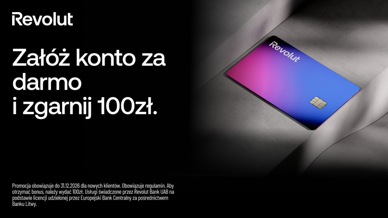 Revolut 100 zł