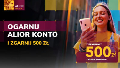 alior 500 zł
