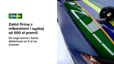mBank firmowe 500 zł