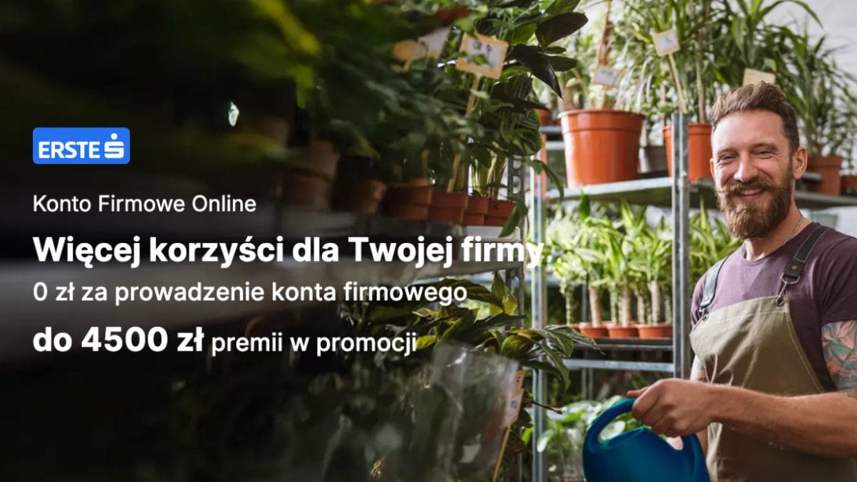 Erste firmowe 4500 zł