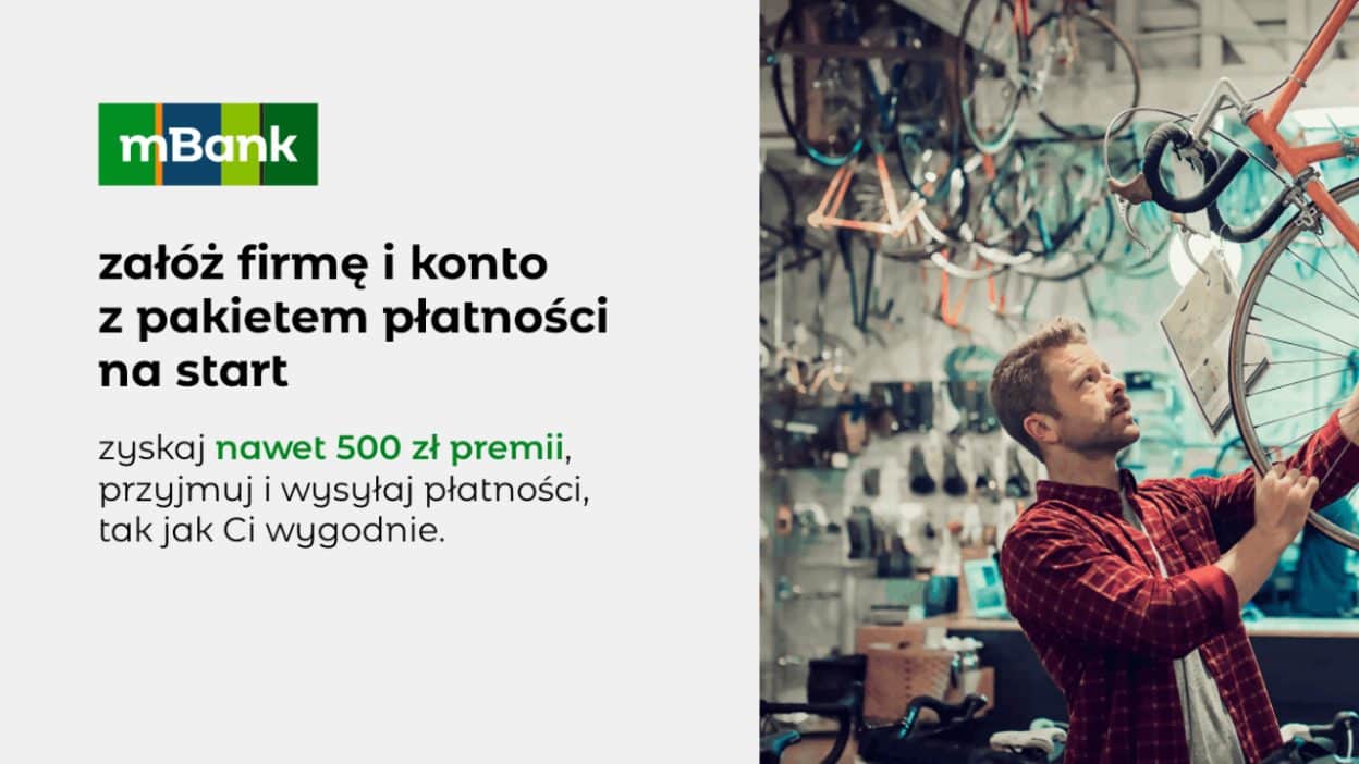 mBank firmowe 500 zł