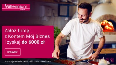 millennium mój biznes 6000 zł